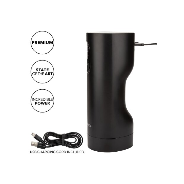 CalExotics Bionic Vibro Stroker 27,25 cm Black