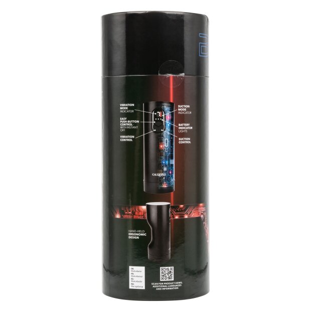 CalExotics Bionic Vibro Stroker 27,25 cm Black