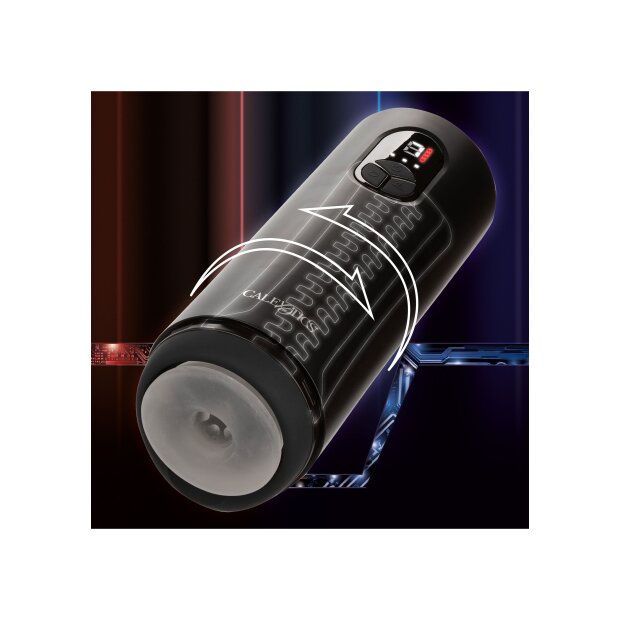 CalExotics Bionic Vibro Stroker 27,25 cm Black