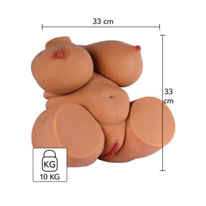 Hidden Desire Big Fat Banging Babe 10 kg 33 cm Brown