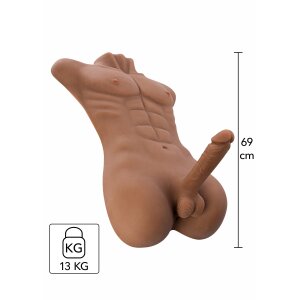 Hidden Desire Dude Fuck Me! 13 kg 69 cm Braun