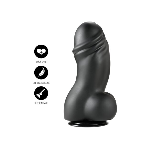 Hidden Desire Fat Boys Dildo PVC 22 cm Black