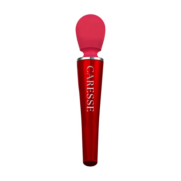 Caresse Compact Massage par vibration 25 cm Rouge