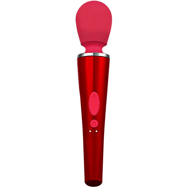 Caresse Compact Massage par vibration 25 cm Rouge