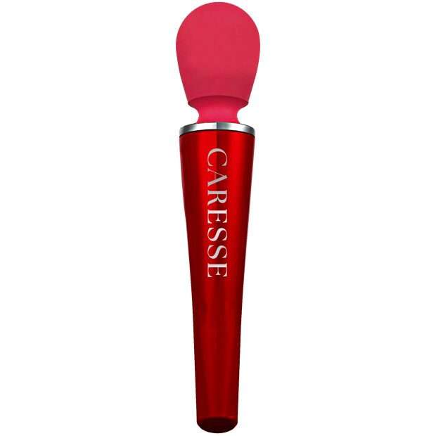 Caresse Compact Massage par vibration 25 cm Rouge