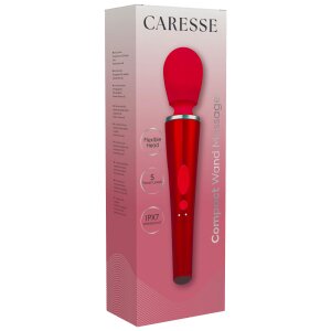 Caresse Compact Wand Massager 25 cm Rouge