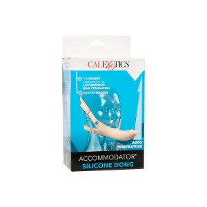 CalExotics Silicone Strap-On Dildo with Headband Black 14 cm