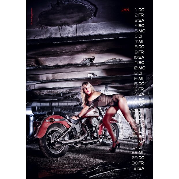 PIN-UP Kalender Bikes and Girls 2026