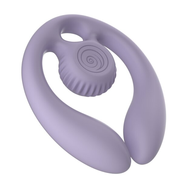 SNAIL VIBE GIZI Duo Estimulador Doble para Parejas Lila