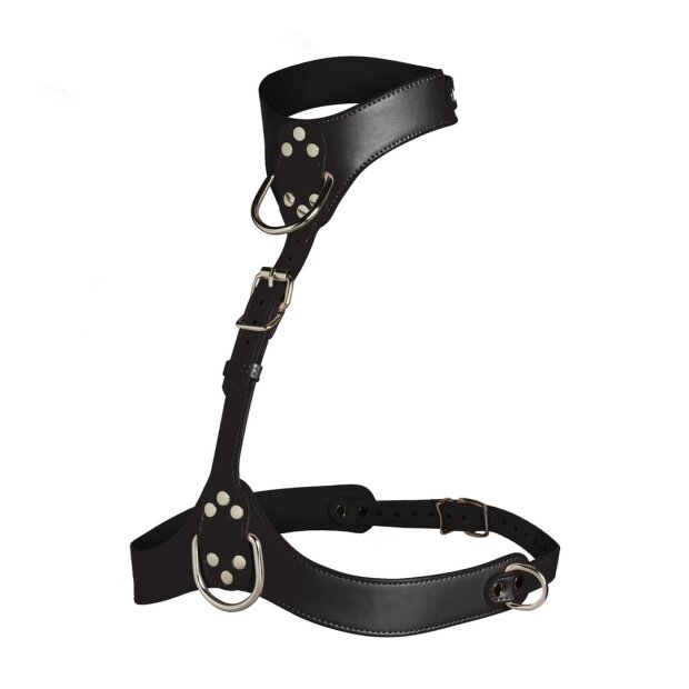 XR Brands Vixen Female Chest Harness Black