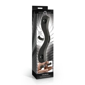 XR Brands Thorns Spiked Wooden Humbler - Black