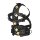 XR Brands Leather Head Harness with Muzzle Black