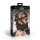XR Brands Lockable Head Harness with Muzzle Black