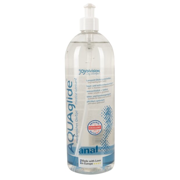 Joydivision AQUAglide anal water-based lubricant 1 l