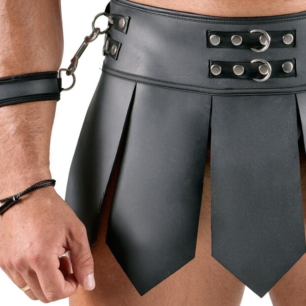 Svenjoyment Mens Skirt + Chest Harness L