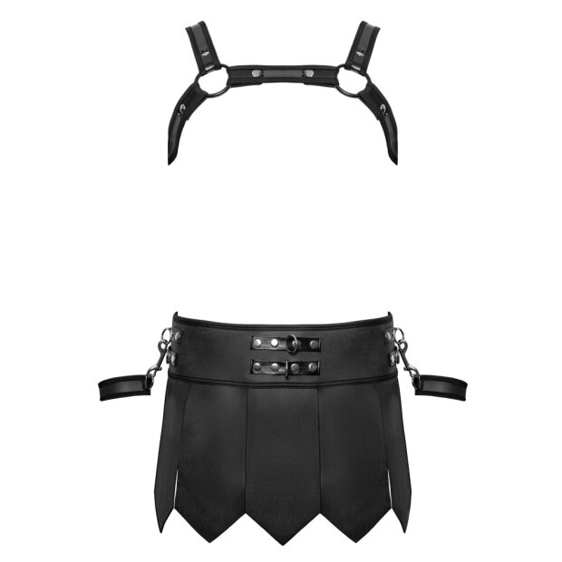 Svenjoyment Mens Skirt + Chest Harness XL