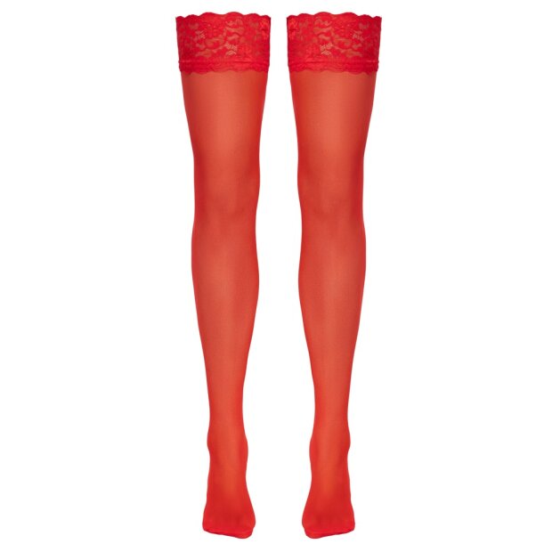 Cottelli Collection Strümpfe rot S