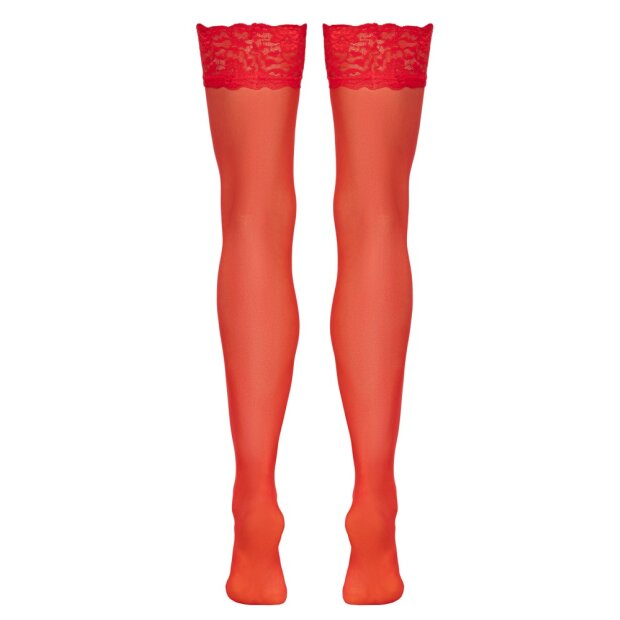 Cottelli Collection Strümpfe rot S