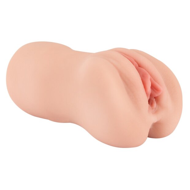 Realistixxx sucking and vibrating masturbator beige