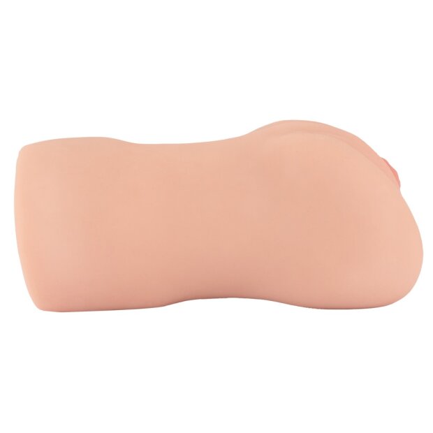 Realistixxx sucking and vibrating masturbator beige