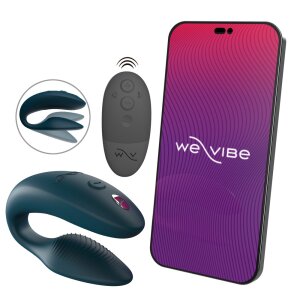 We-Vibe Sync 2 Paarvibrator Grün 7,8 cm