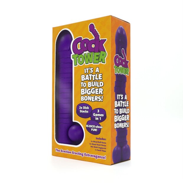 Play Wiv Me Cock Tower Jeu de société amusant sur le thème du pénis avec 3 modes de jeu