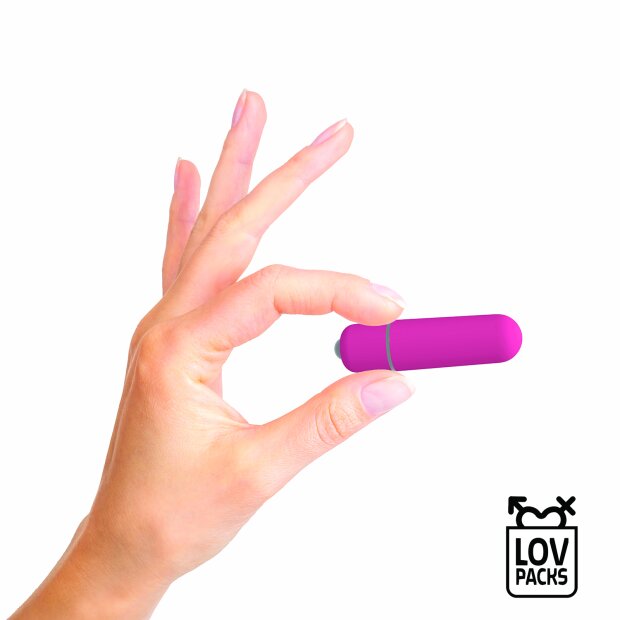 LOV Packs Cute Mini Vibrating Love Lady Bullet Pink