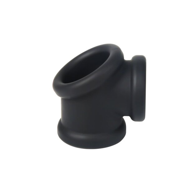 KSB Cocksling Silikon Penis & Ballstretcher schwarz