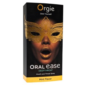Orgie Oral Ease Deepthroat Mouth Spray with Mint Flavor...
