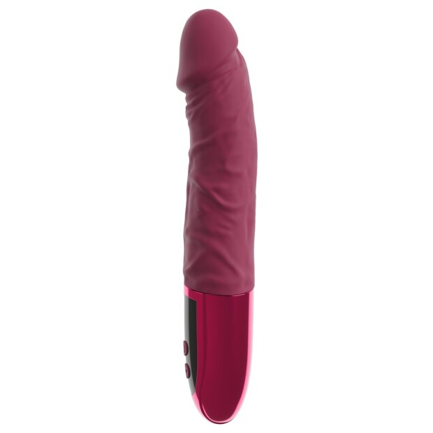 beau coeur Varelo Classic Vibrator Red 23 cm Ø 4 cm