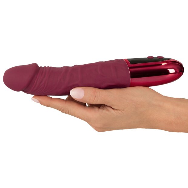 beau coeur Varelo Classic Vibrator Red 23 cm Ø 4 cm