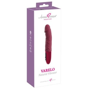 beau coeur Varelo Classic Vibrator Red 23 cm Ø 4 cm