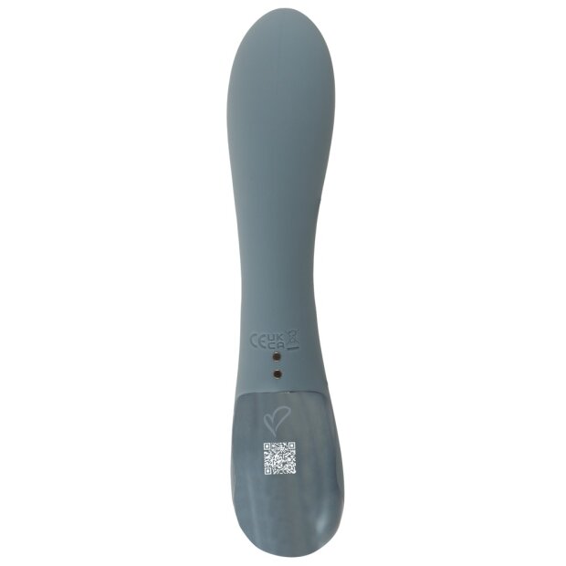 beau coeur Velina Rabbit Vibrator Blue 20 cm
