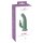 beau coeur Luvio Rabbit Vibrator with Suction Cup Green 19.3 cm