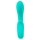 beau coeur Naira Flexible Double Vibrator Turquoise 17.5 cm