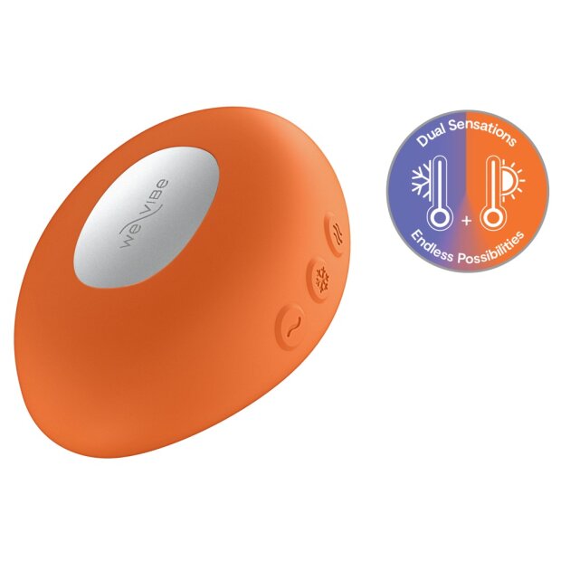 We-Vibe Temp Auflegevibrator Orange 9,7 cm