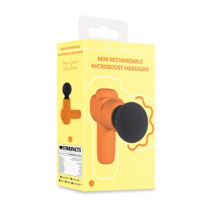 Loveline mini masseur rechargeable microboost orange...