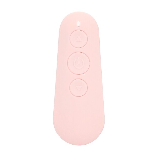 Loveline Charme Dual Motor Vibe mit Fernbedienung Rosa 6,7 cm Ø 2,6 cm