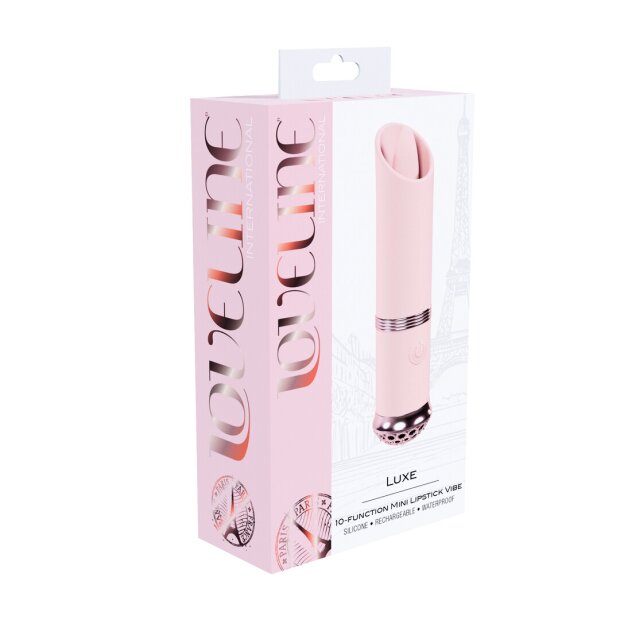 Loveline Luxe Mini Lipstick Vibrator Rosa Ø 2,6 cm