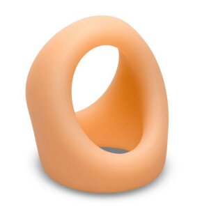 Curve Toys Silicone Cock and Ball Ring Beige Ø...