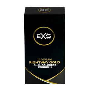 EXS Condoms Rightway Gold Latex Condoms