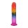Doc Johnson Crystal Jellies Dildo Mehrfarbig 19,7 cm
