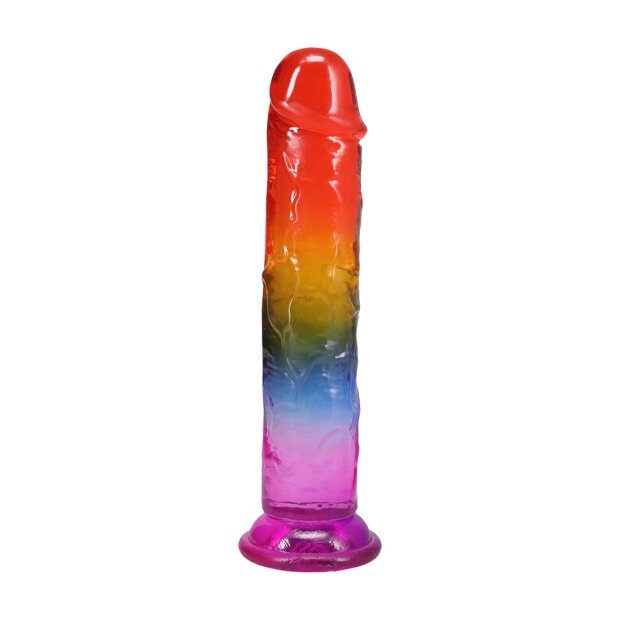 Doc Johnson Crystal Jellies Dildo Multicolore 21,6 cm
