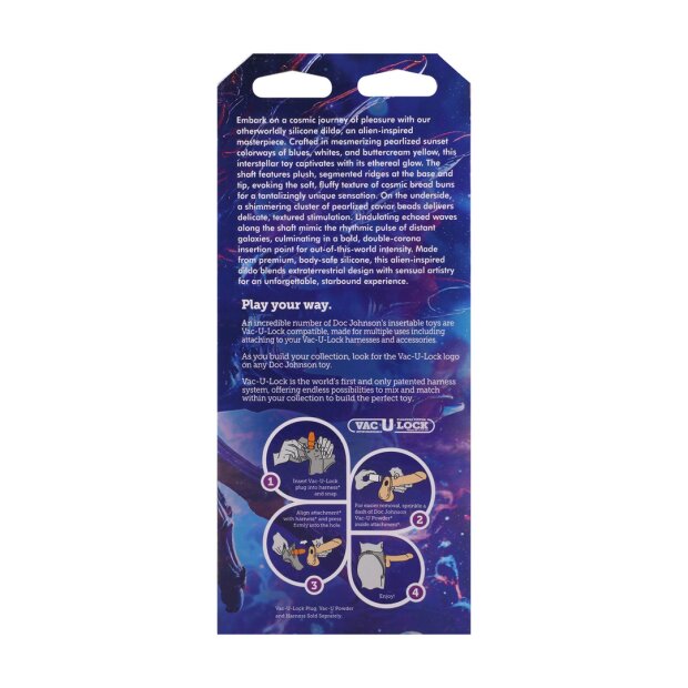 Doc Johnson Fantasy Fuckers Voie Lactée Multicolore 17,8 cm