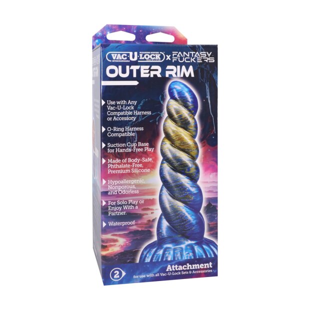 Doc Johnson Fantasy Fuckers Outer Rim Mehrfarbig 18.3 cm