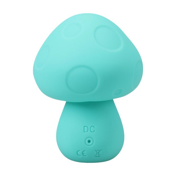 Doc Johnson Mushroom Vibe Wiederaufladbarer Mini Vibrator Türkis
