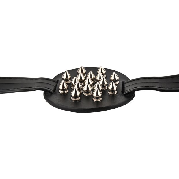 Kiotos Spiked Breast Binder Schwarz