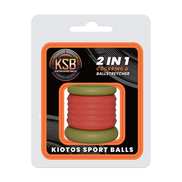 Kiotos 2 in 1 Cockring & Stretcher Mehrfarbig Ø 3.5 cm
