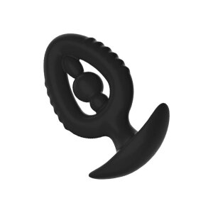 Kiotos Anal Plug/Expander mit innerer Perle Schwarz...