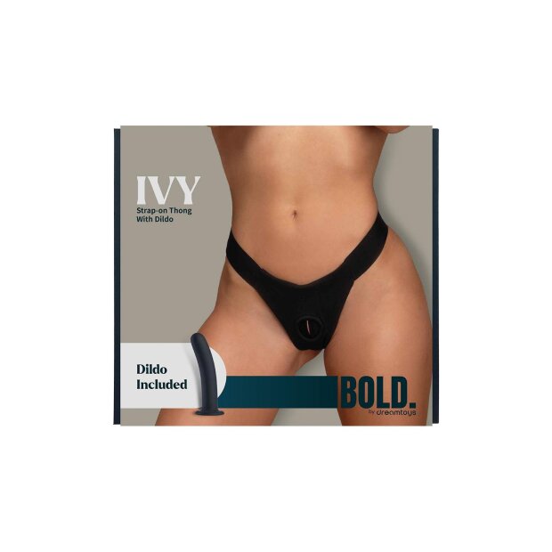 Ivy Strap-On-Tanga mit Dildo XXL